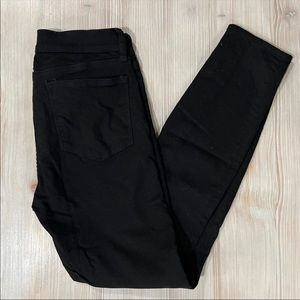 J Crew Black Skinny Jeans Sz 28 Inseam 27"